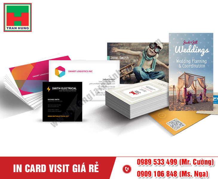 Dịch Vụ In Card Visit Giá Rẻ Chất Lượng | In Ấn Trần Hùng