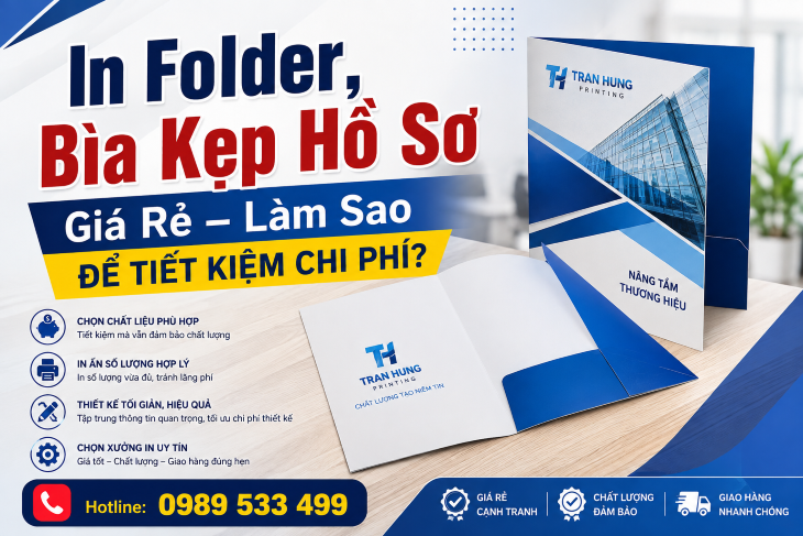 In Folder, Bìa Kẹp Hồ Sơ Giá Rẻ – Làm Sao Để Tiết Kiệm Chi Phí?