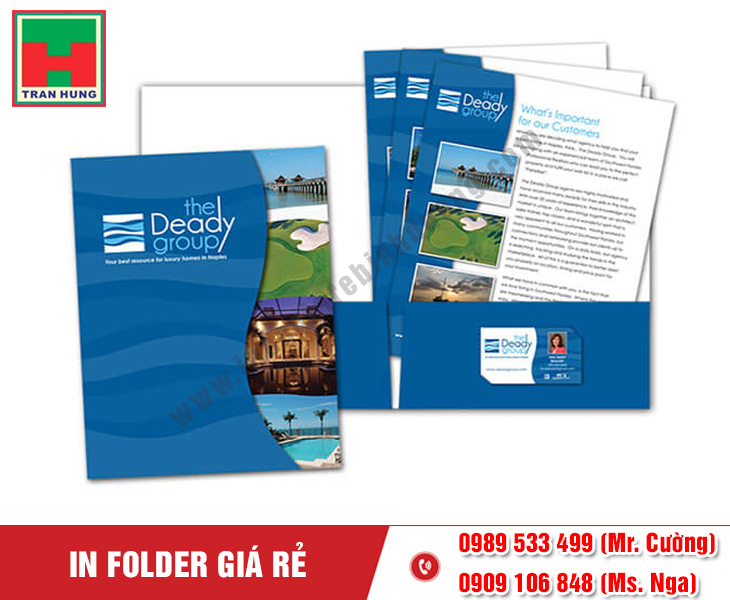 In Folder Bình Dương số lượng ít giá rẻ [FREE THIẾT KẾ]
