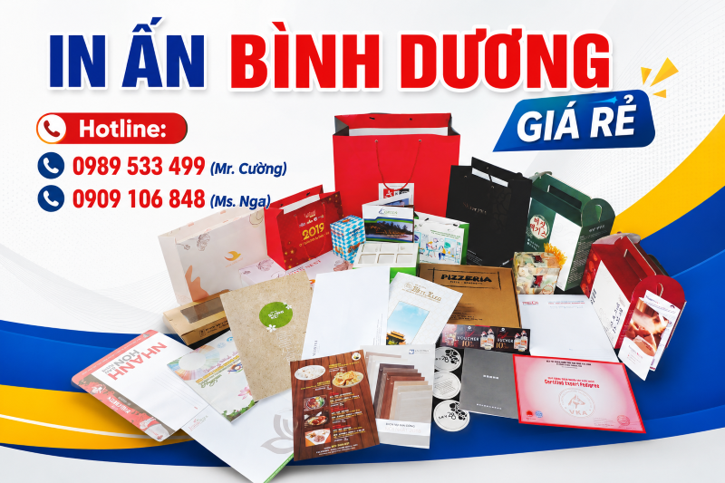 In Ấn Bình Dương Uy Tín, Giá Tốt – In Nhanh Chất Lượng