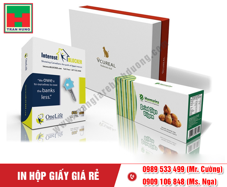 In Hộp Giấy – Đẹp, Bắt Mắt, Giá Tốt