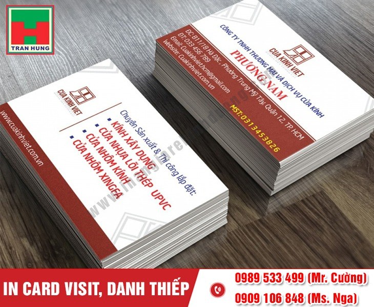 In card visit giá tốt In card visit giá tốt