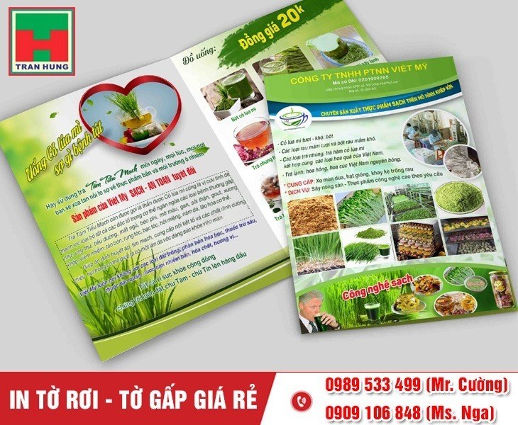 In tờ rơi gấp