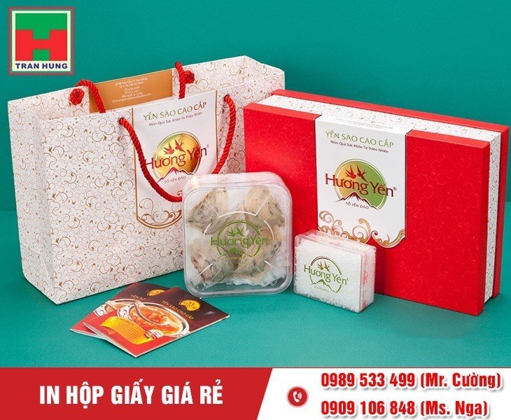 in hộp giấy