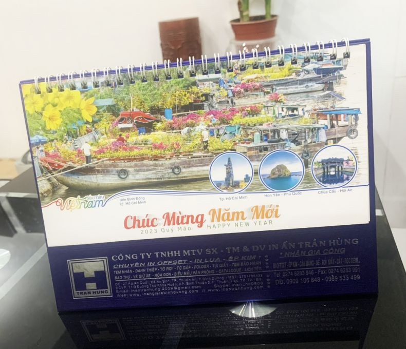 In lịch để bàn giá rẻ
